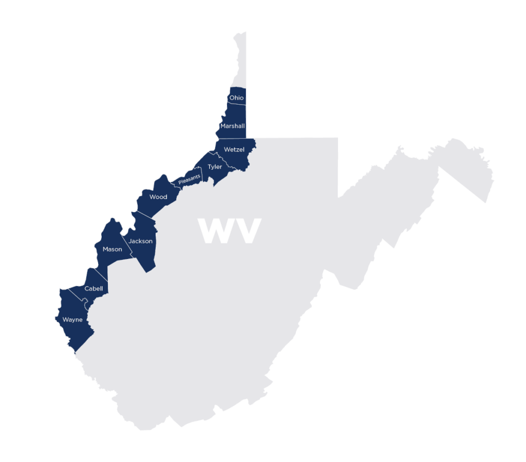 WV County Map