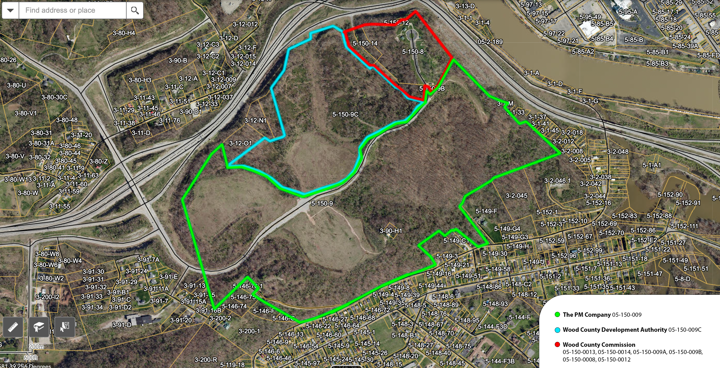 Property Lines Fort Boreman