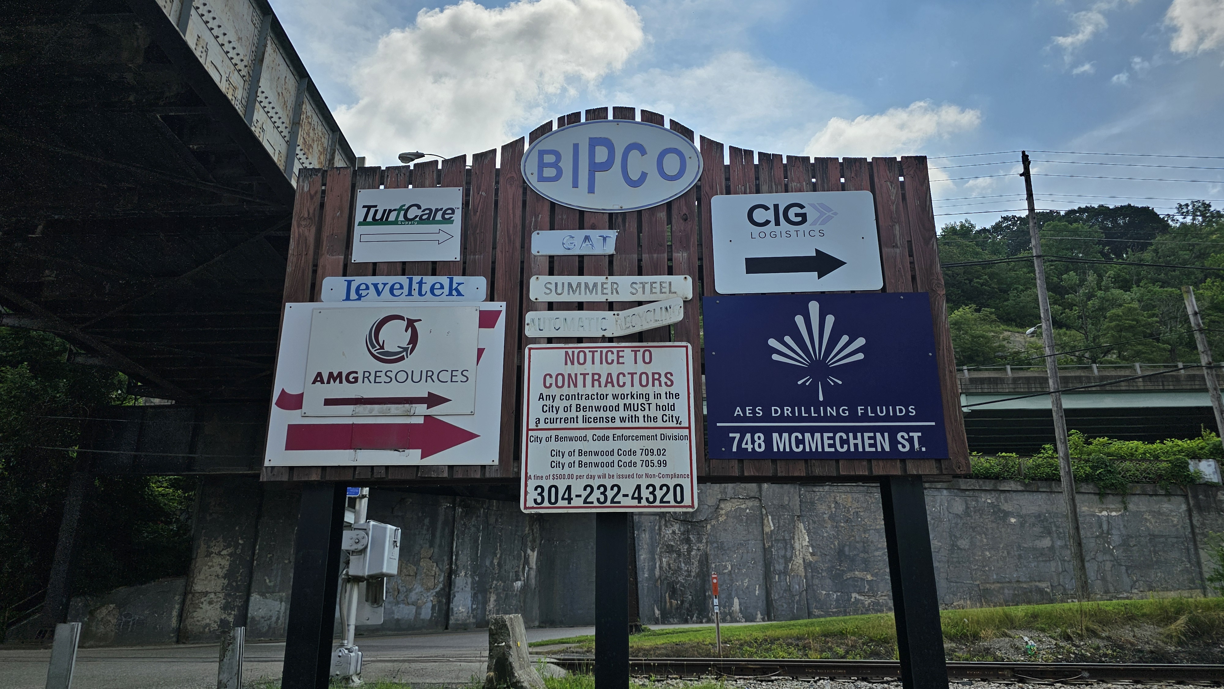 Tenant Identification Sign